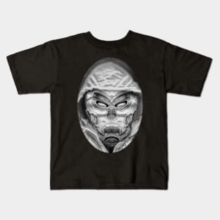 DA-Aldebaran Alien Portraid IAII MonochromaticGP. Kids T-Shirt